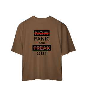 Camisa Oversized Now Panic and Freak Out