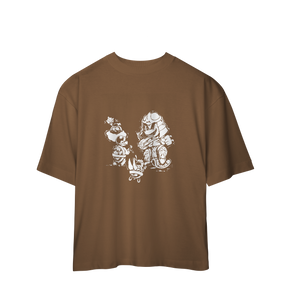 Camisa Oversized Mario Bros Black