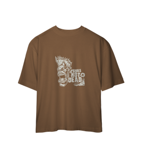 Camiseta Oversized Punk Not Dead