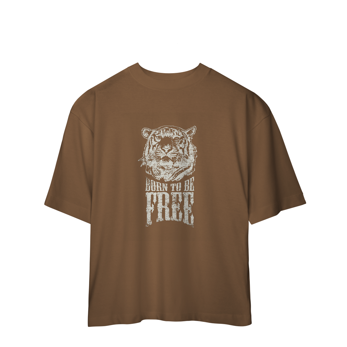 Camiseta Oversized Born to be Free