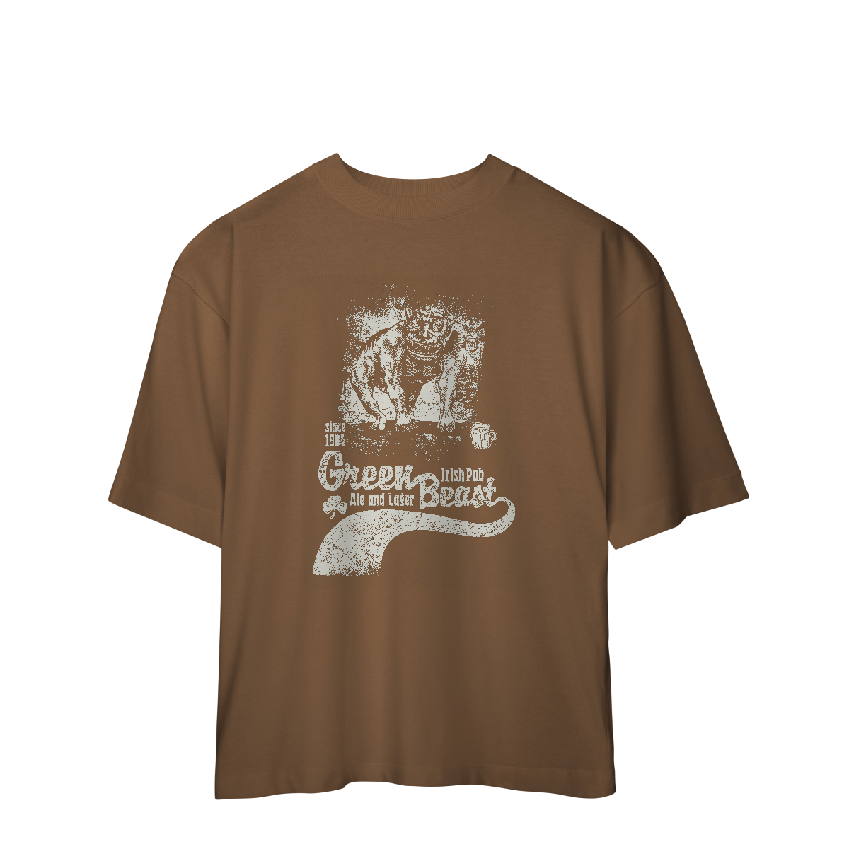 Camiseta Oversized Grean Beast