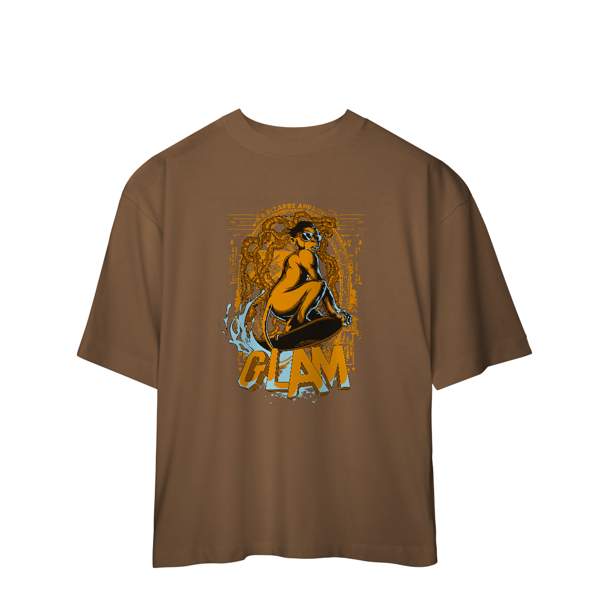 Camiseta Oversized Macaco da Clam