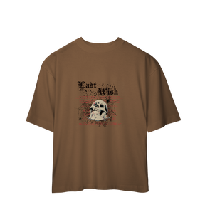 Camiseta Oversized Last Wish