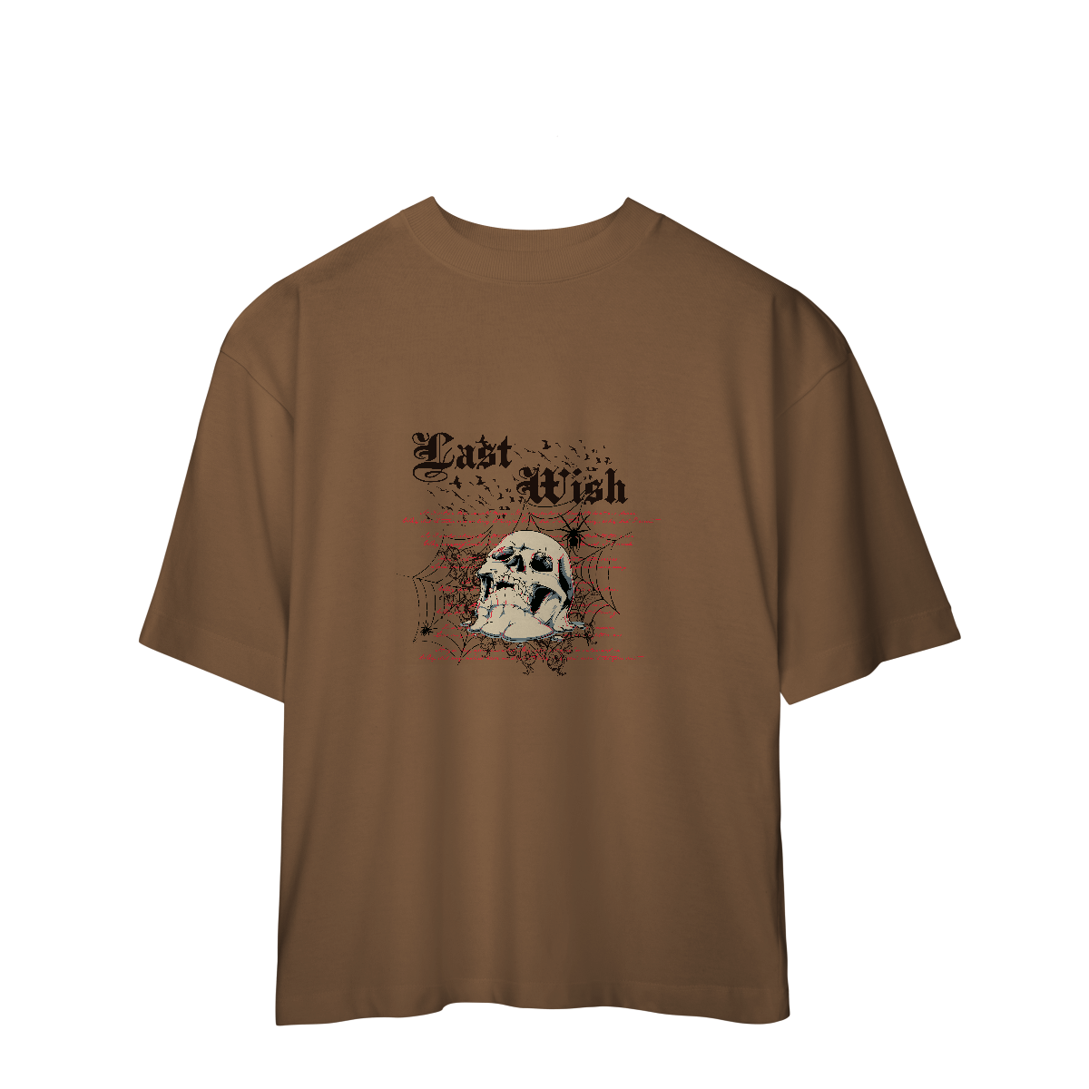 Camiseta Oversized Last Wish