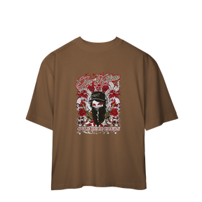 Camiseta Oversized Los Aztecas Cold Deads Hands