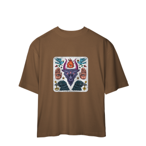 Camiseta Oversized Satã