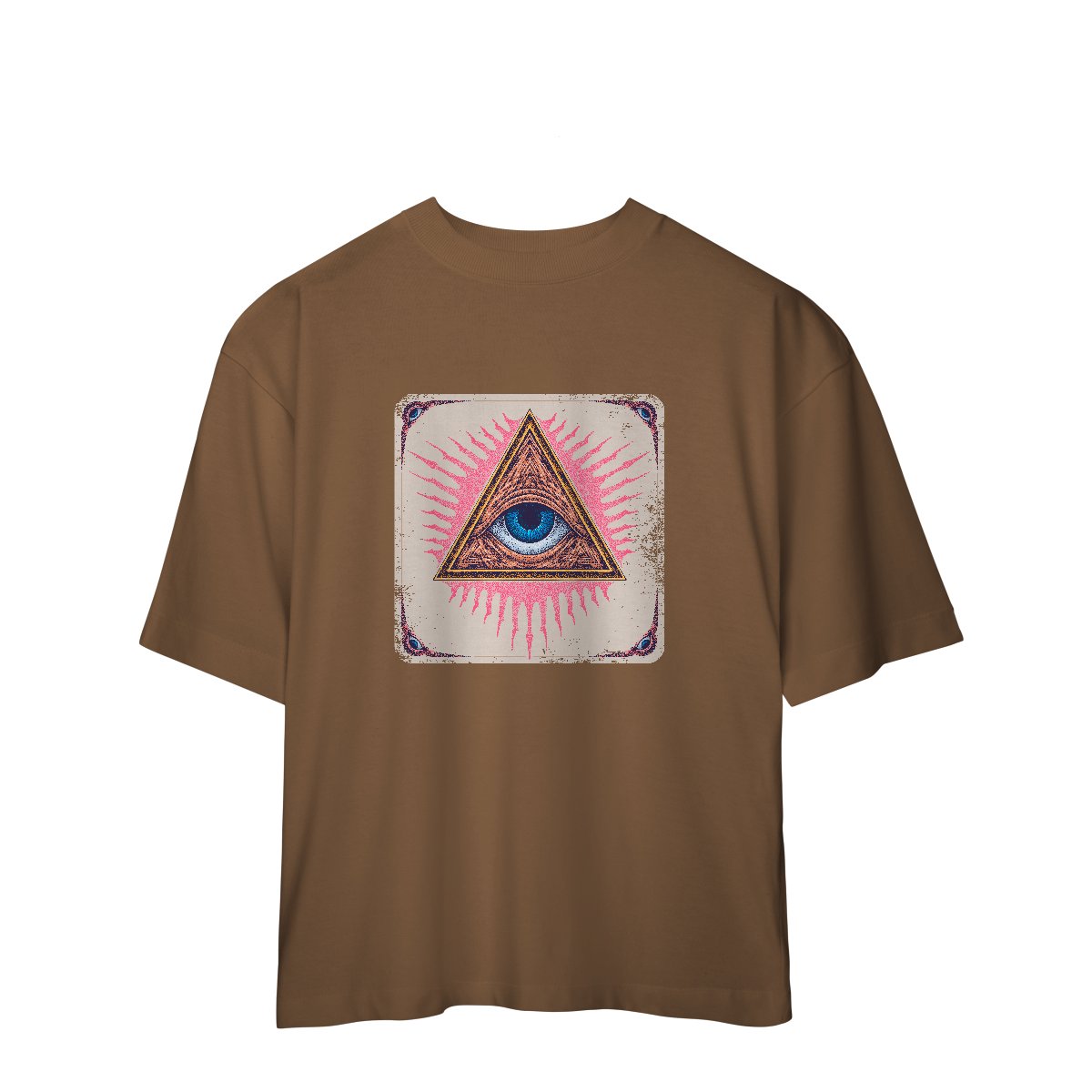 Camiseta Oversized All-seeing eye