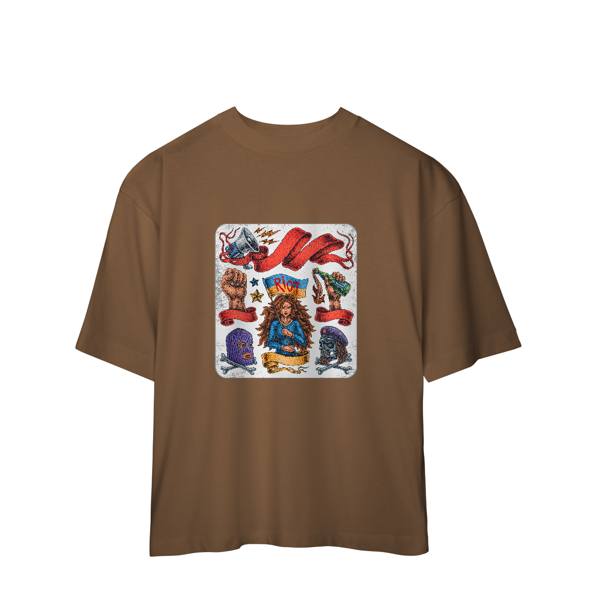 Camiseta Oversized Cultural protest