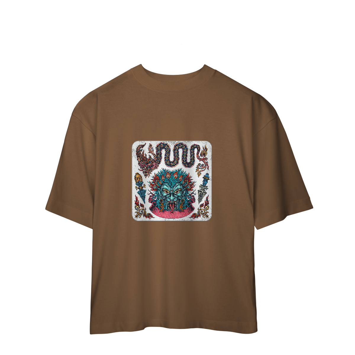 Camiseta Oversized Chinese Dragon