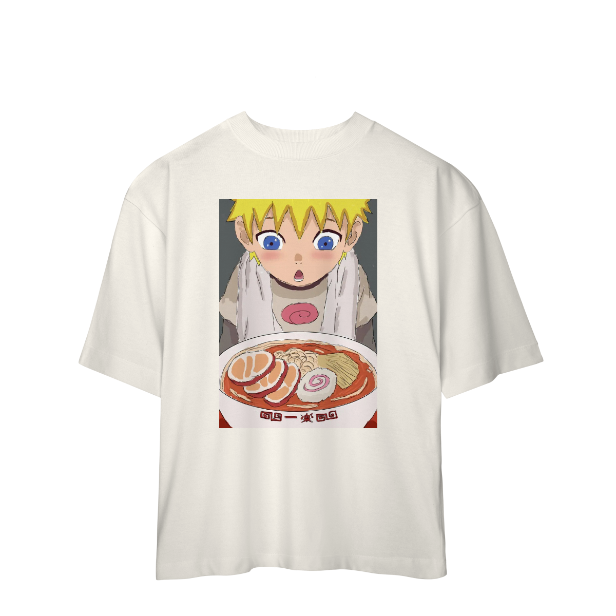Camisa Oversized Naruto Ramen