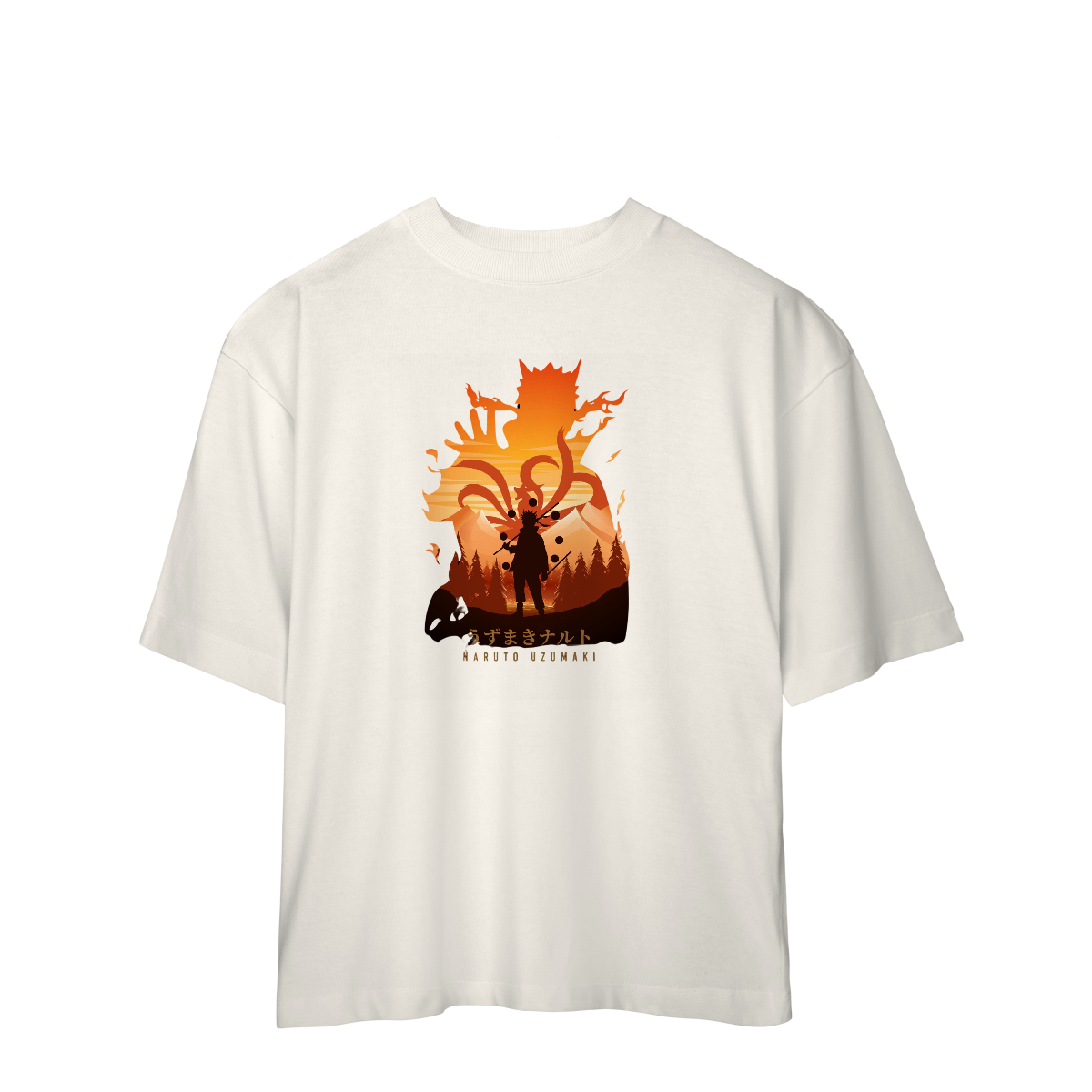 Camisa Oversized Naruto Uzumaki