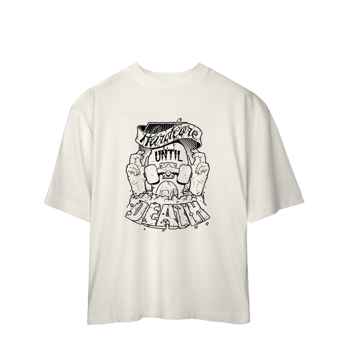 Camiseta Oversized HardCore Death