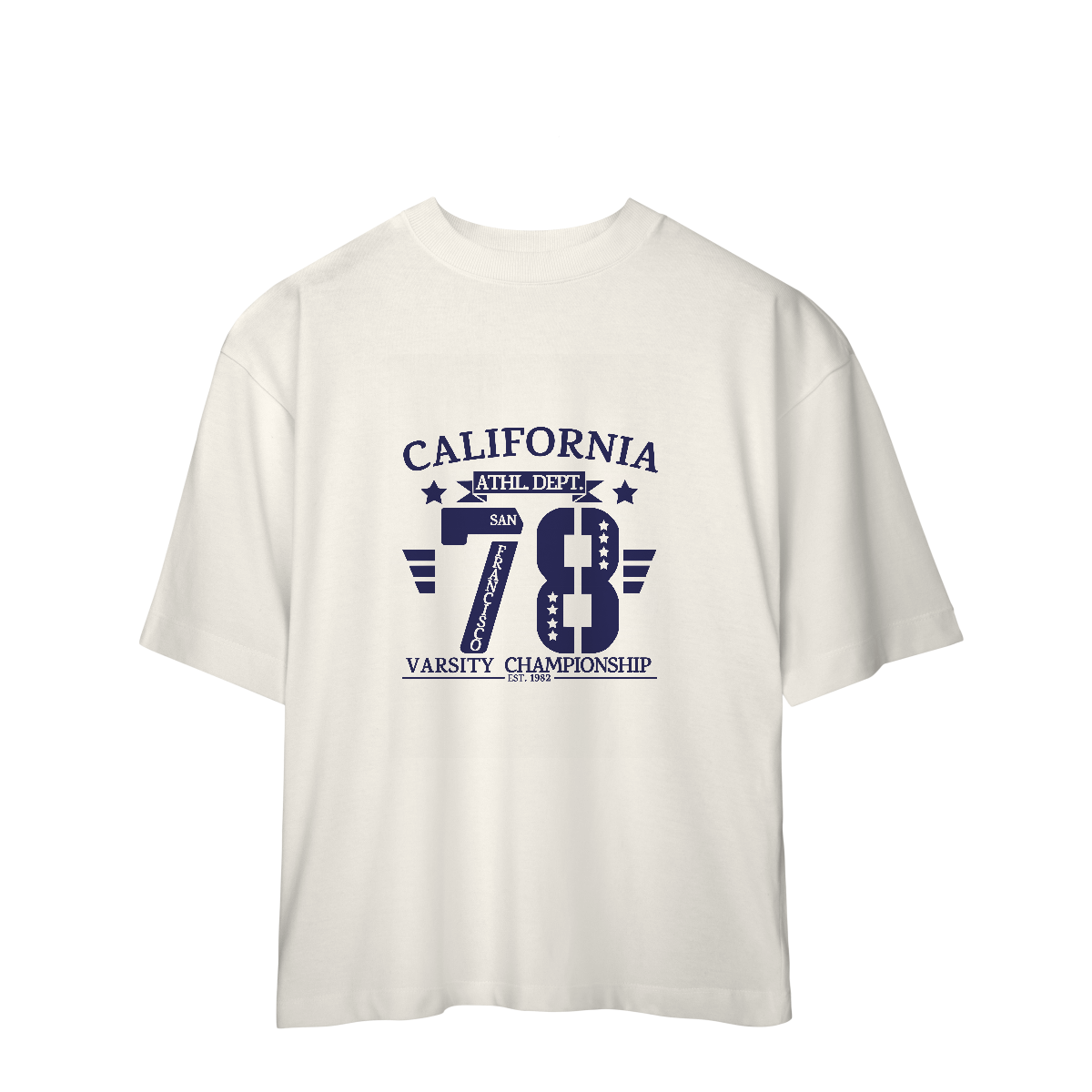 Camisa Oversized California Athl Dept