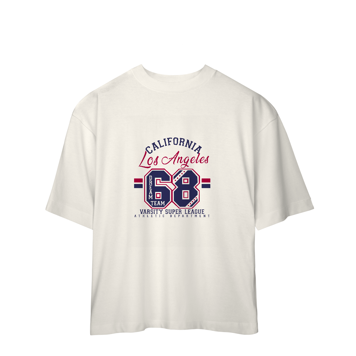 Camisa Oversized California Los Angeles 68