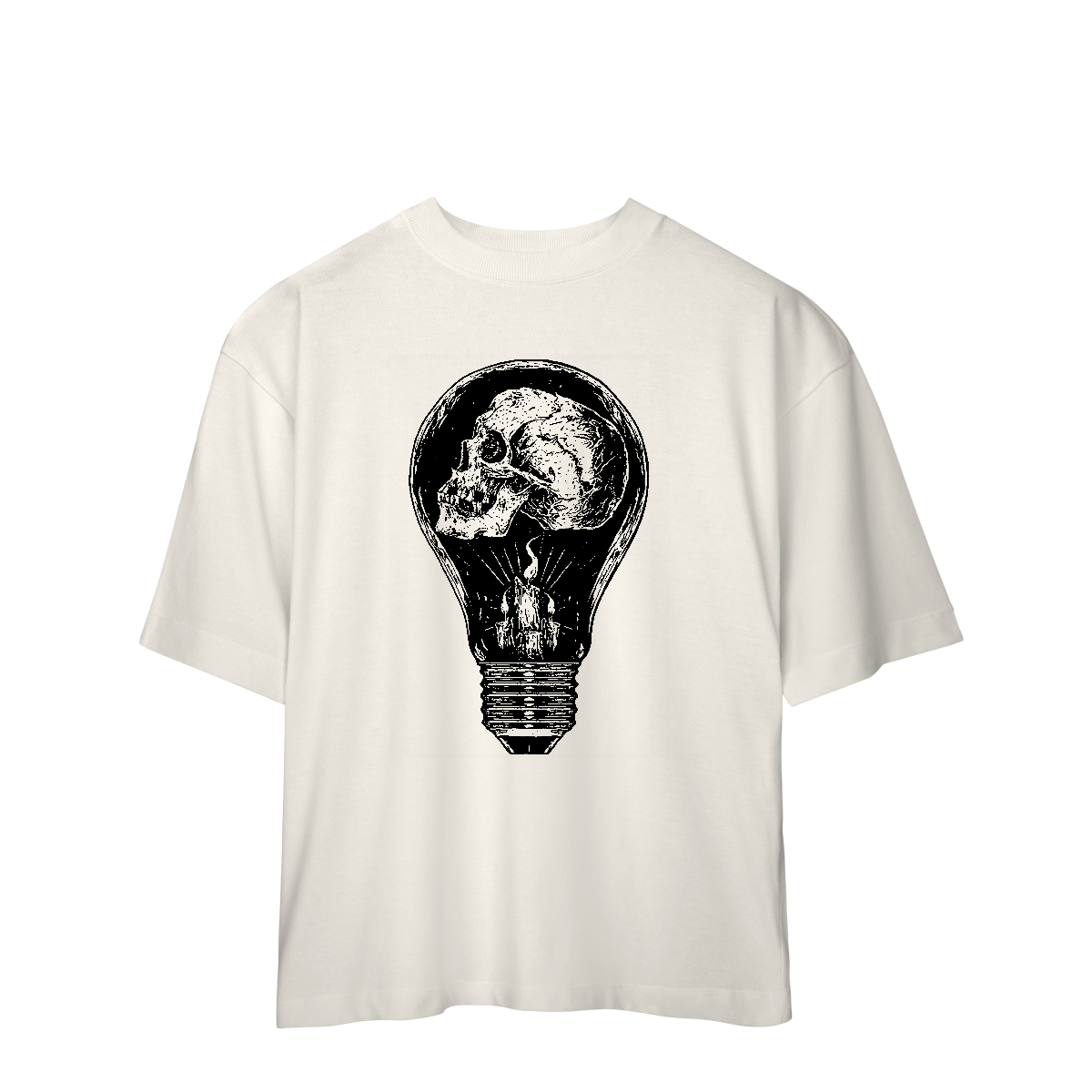 Camisa Oversized Caveira lampada