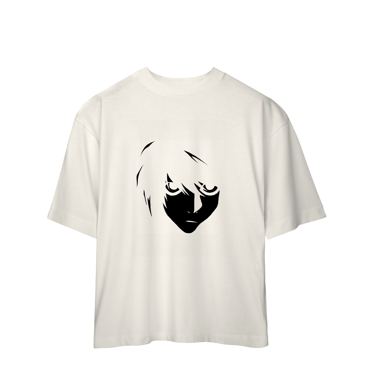 Camisa Oversized L Death note Rosto
