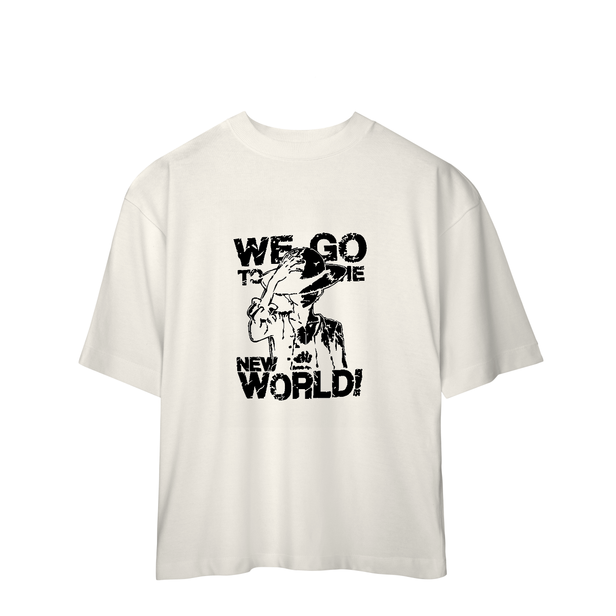 Camisa Oversized One Piece Luffy