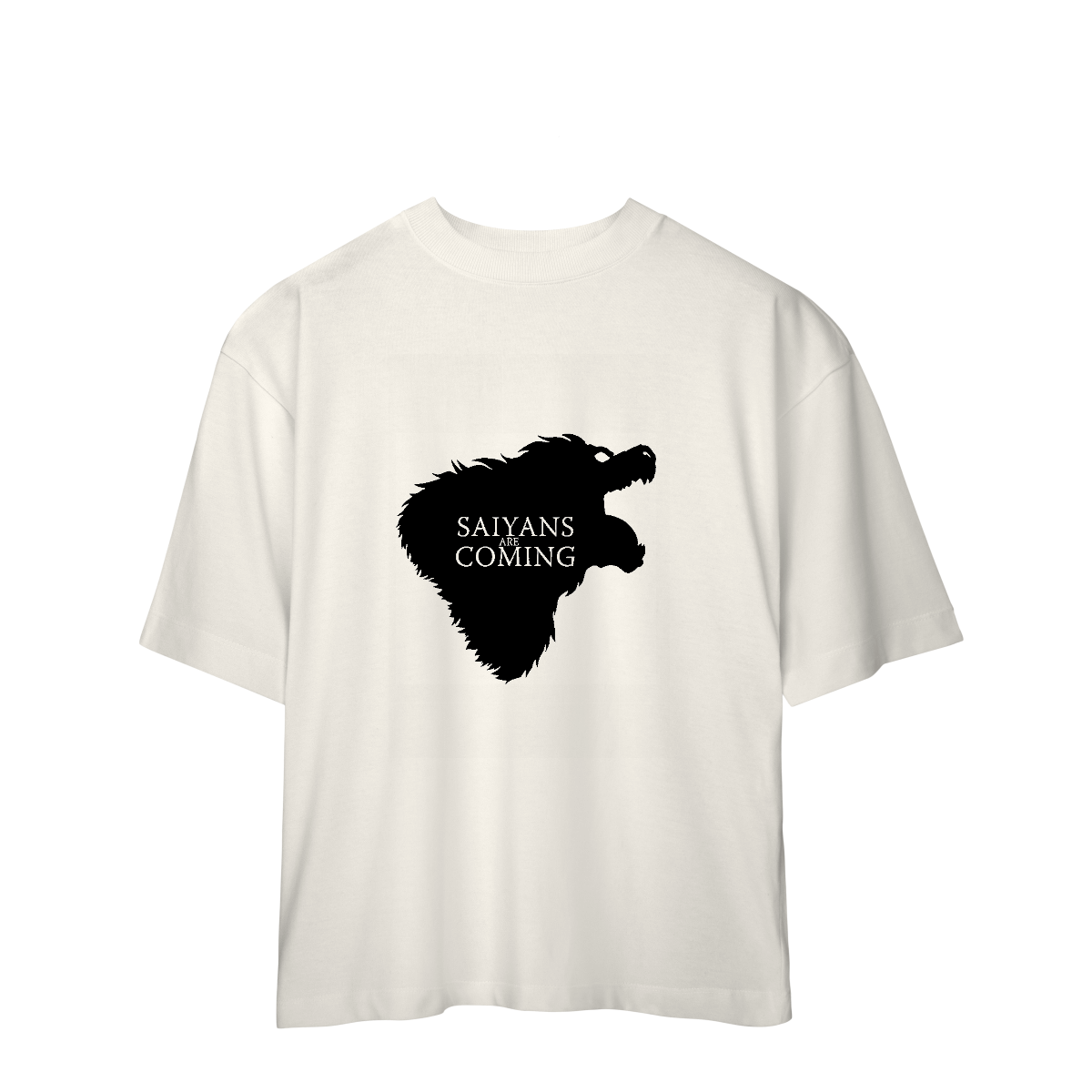 Camisa Oversized Saiyans Are Coming