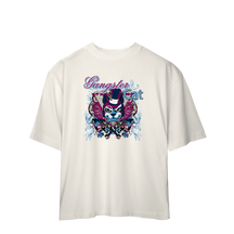 Camiseta Oversized Gangster Cat