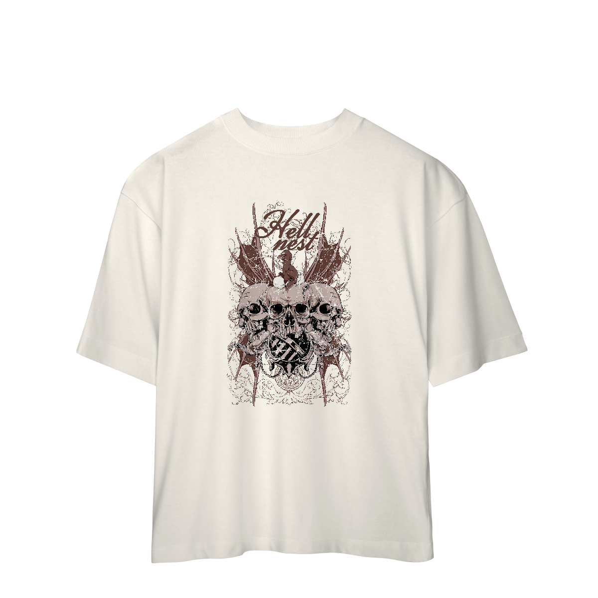 Camiseta Oversized Hell Nest