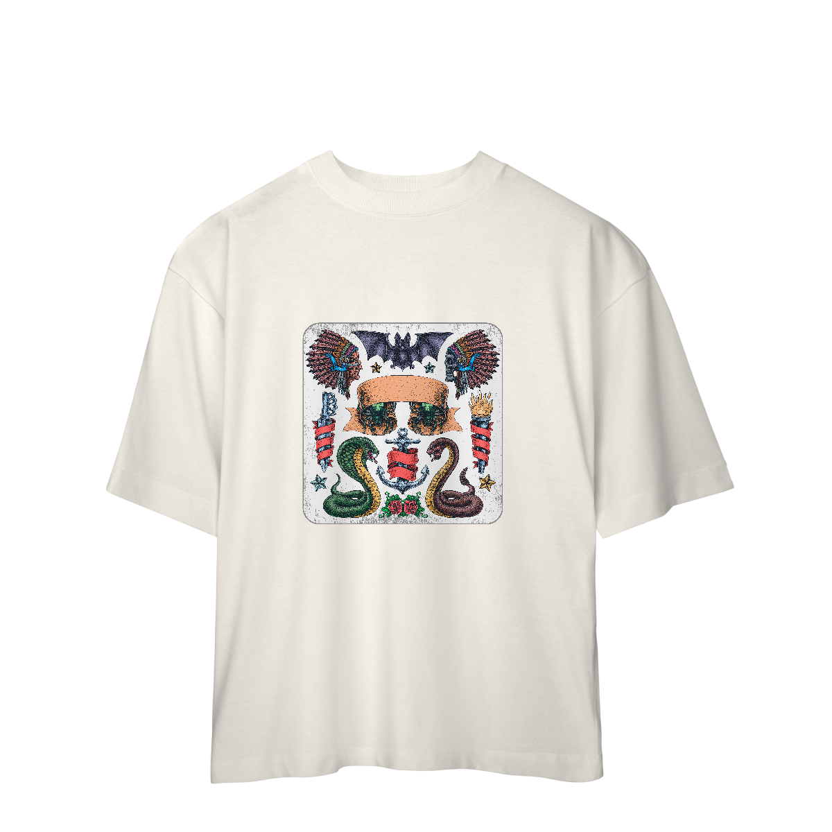 Camiseta Oversized Snake