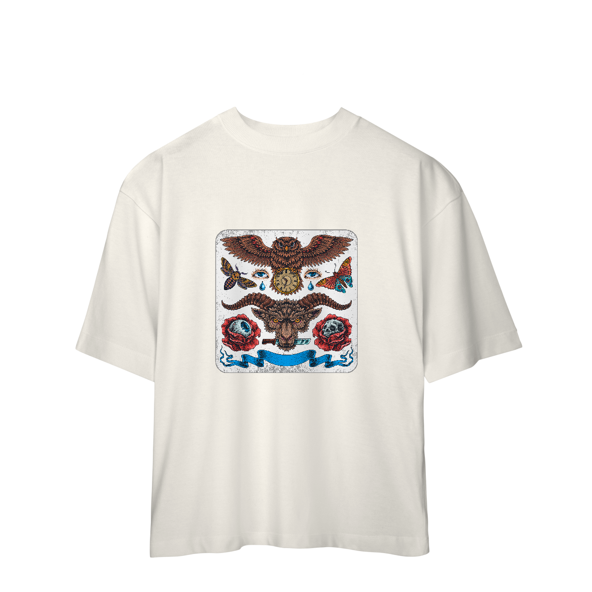 Camiseta Oversized The dark art