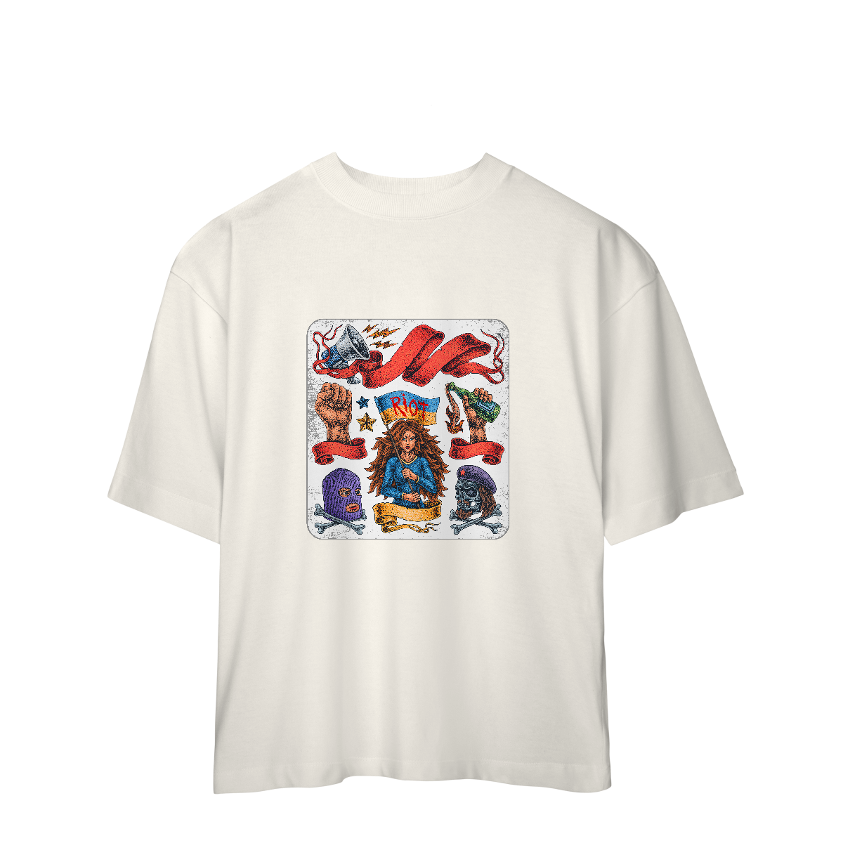 Camiseta Oversized Cultural protest