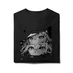 Camisa Oversized Rostos Anime