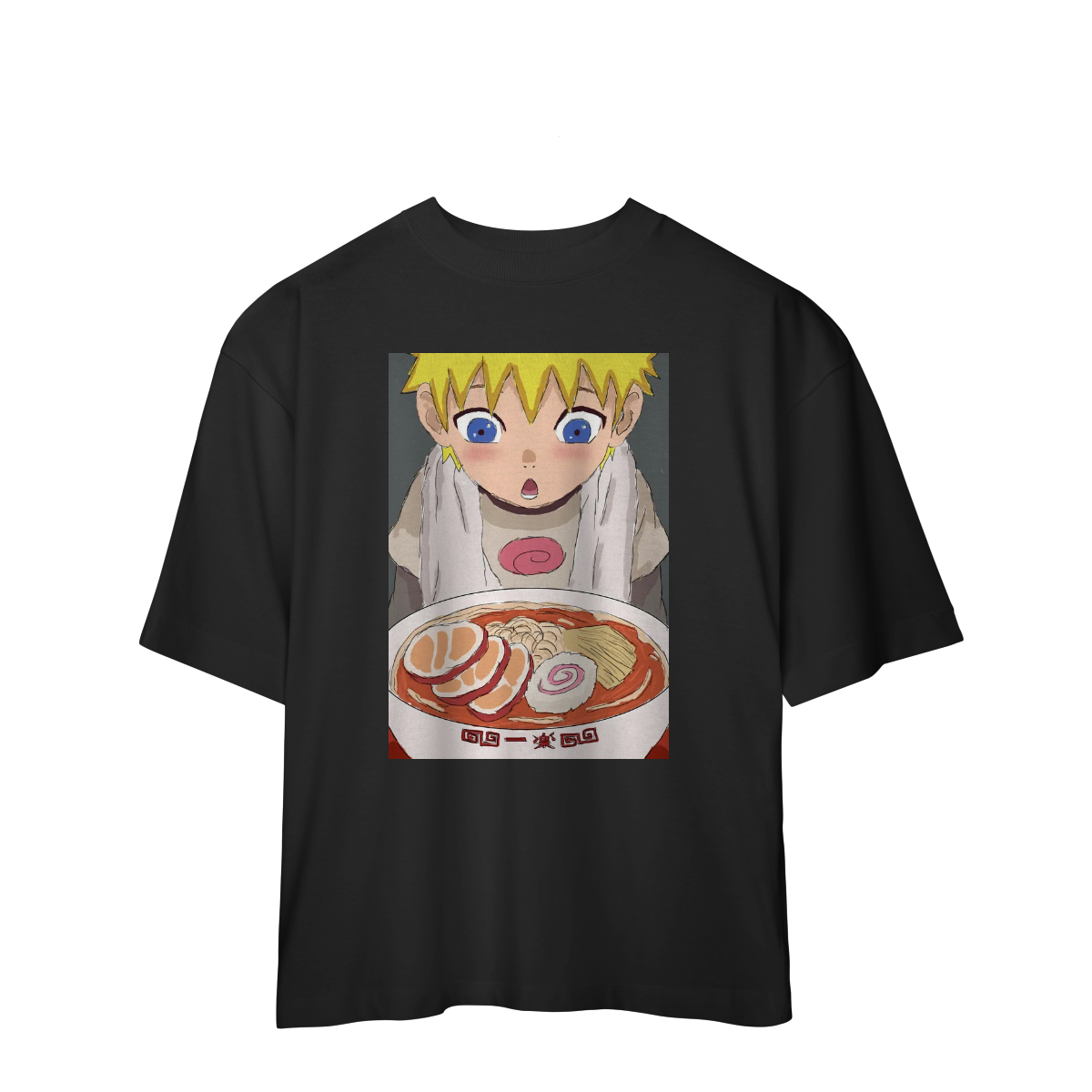 Camisa Oversized Naruto Ramen