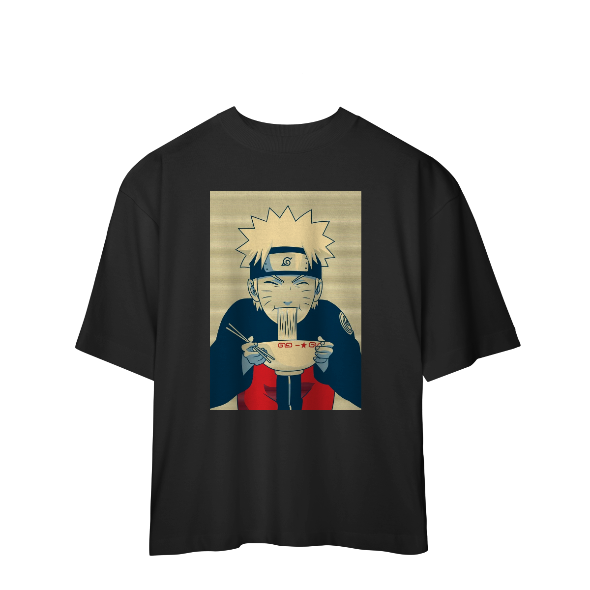 Camisa Oversized Naruto Classic