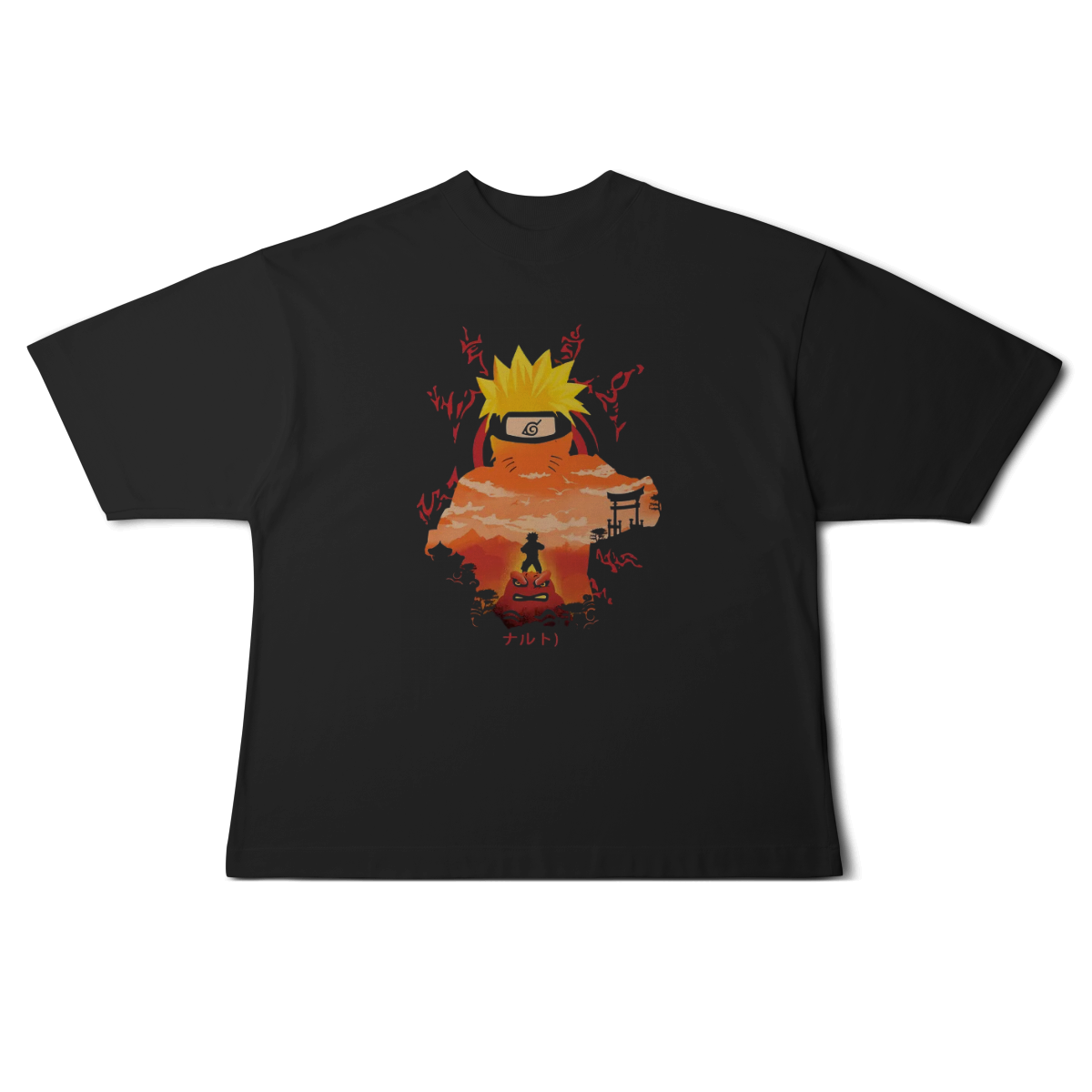 Camisa Oversized Naruto Sempai