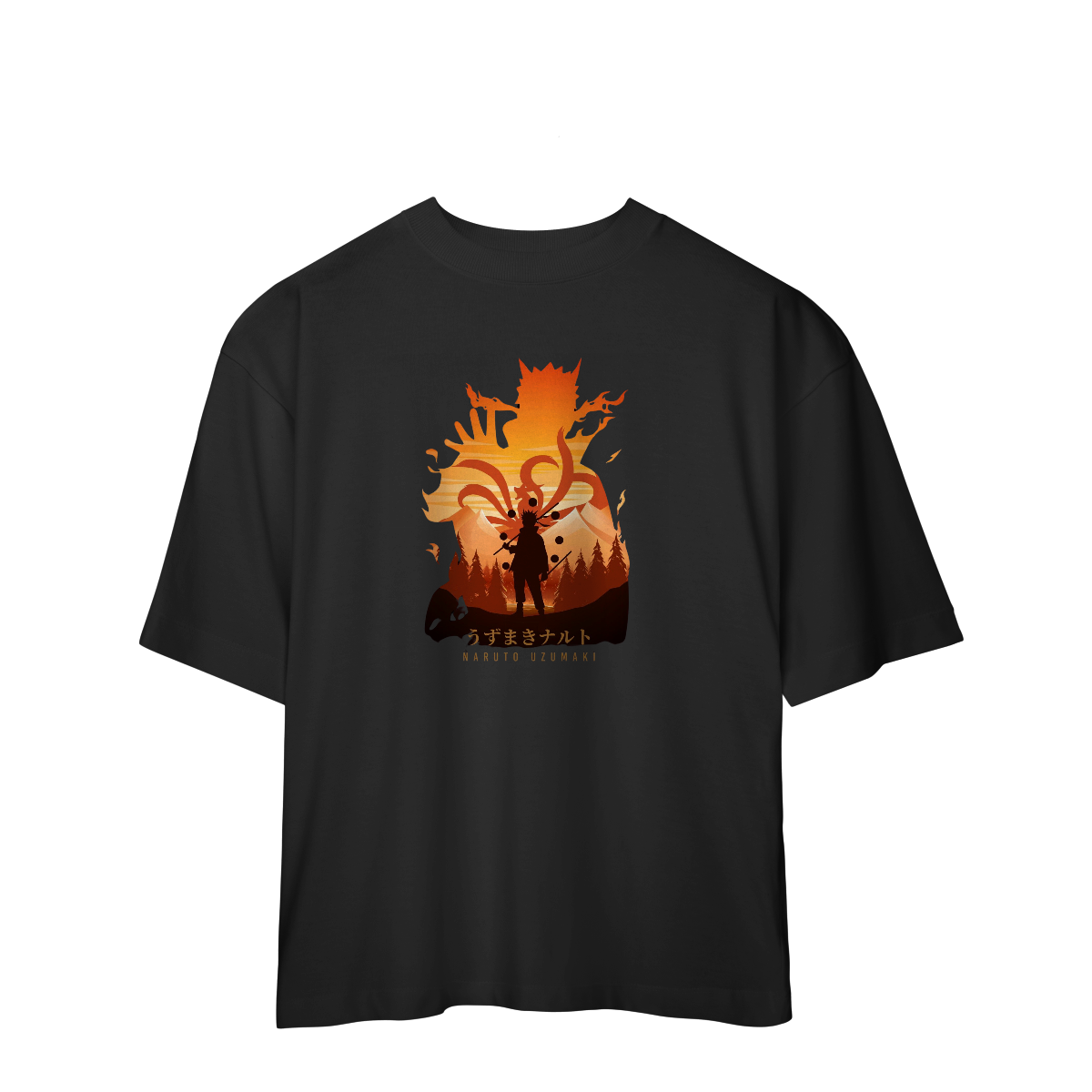 Camisa Oversized Naruto Uzumaki