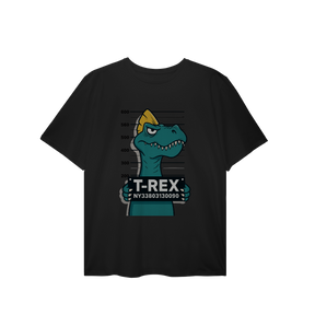 Camisa T-Shirt Plus Size T-Rex Fora da Lei