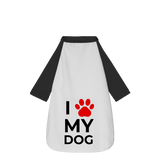 Camisa Pet Dog Eu Amo Meu Dog