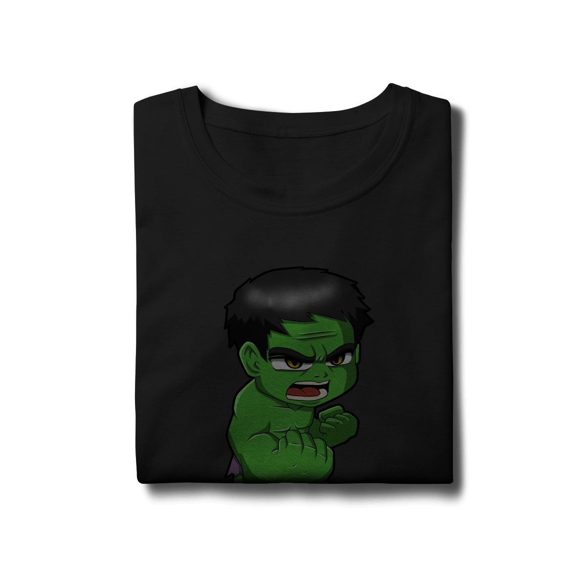 Camisa Baby Long Classic Hulk Esmaga