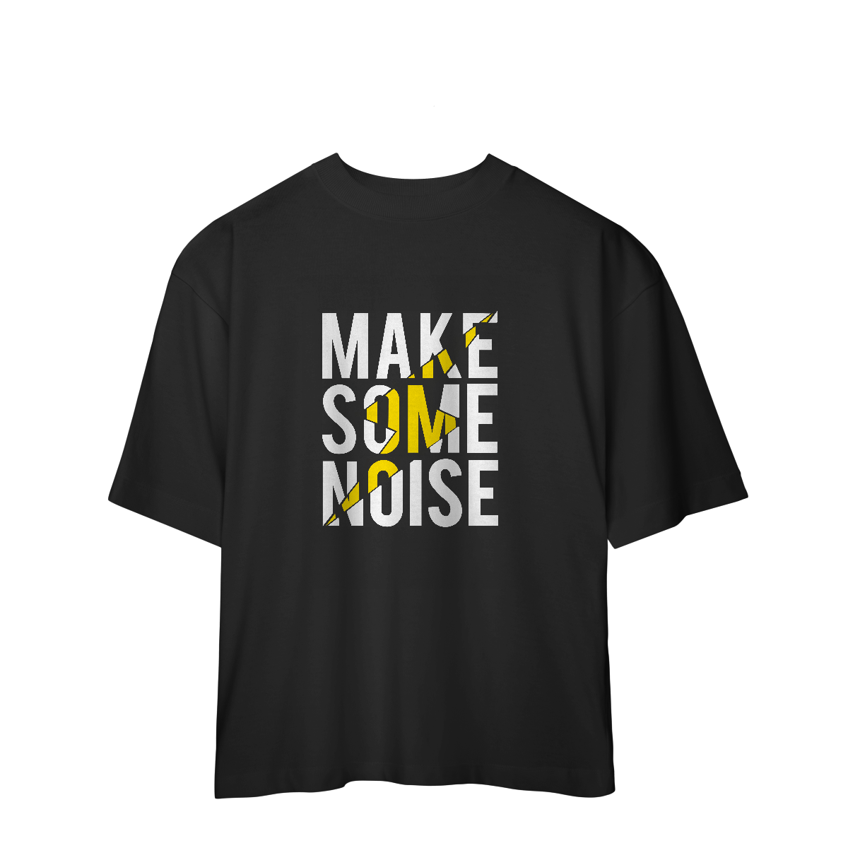 Camiseta Oversized Make Some Noise