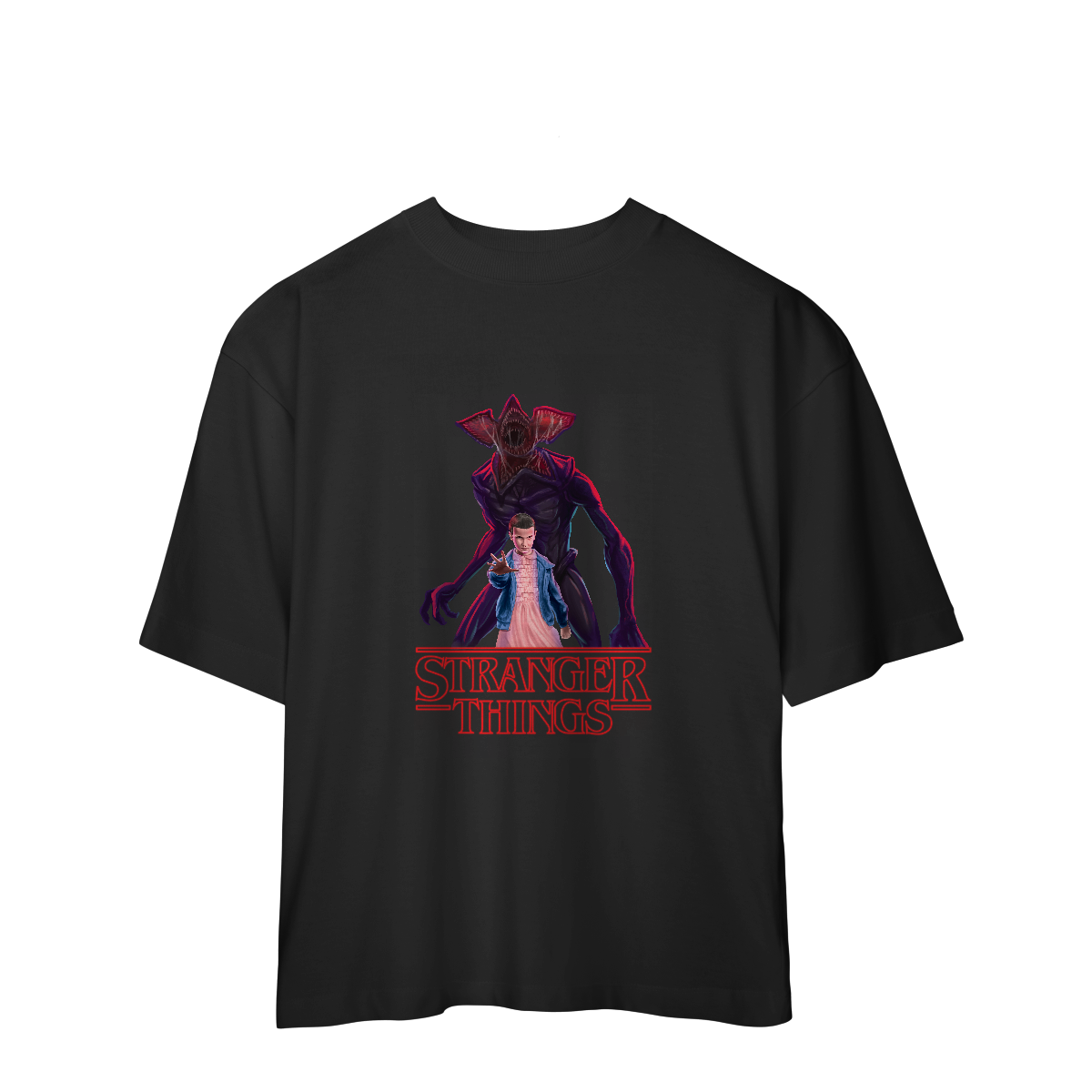 Camisa Oversized Stranger Thing