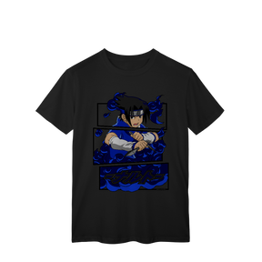 Camisa T-Shirt Classic Sasuke Naruto Clássico