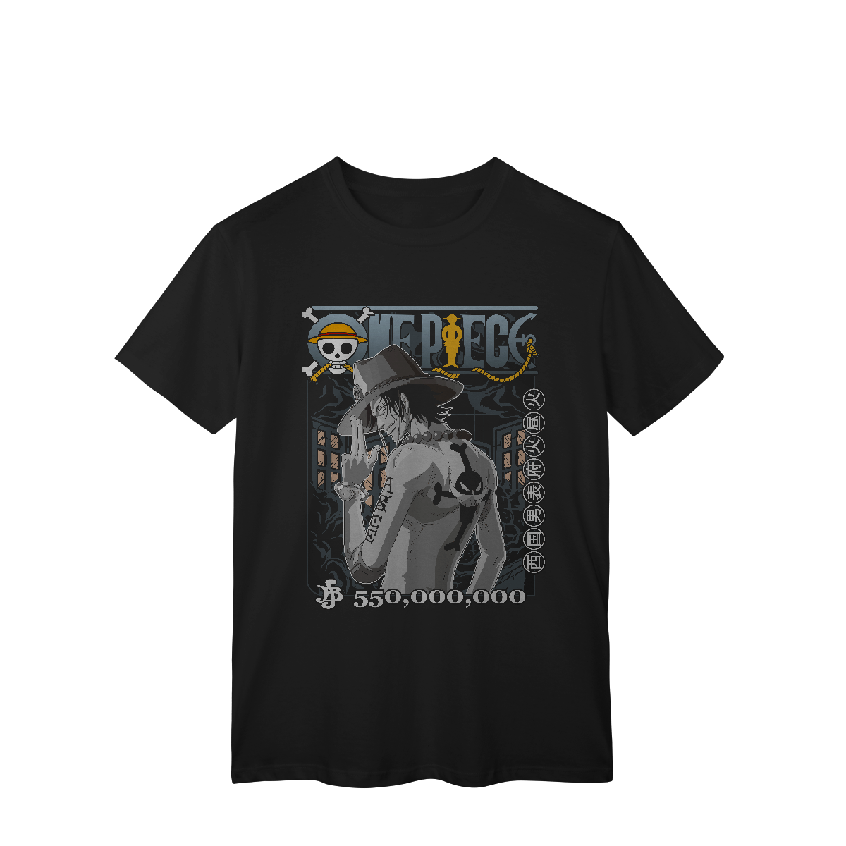camisa T-Shirt Classic Portgas D. Ace One Piece