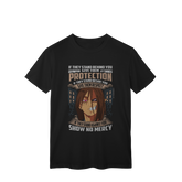 Camisa T-Shirt Classic Eren & Titan – Dualidade, Fúria e Liberdade