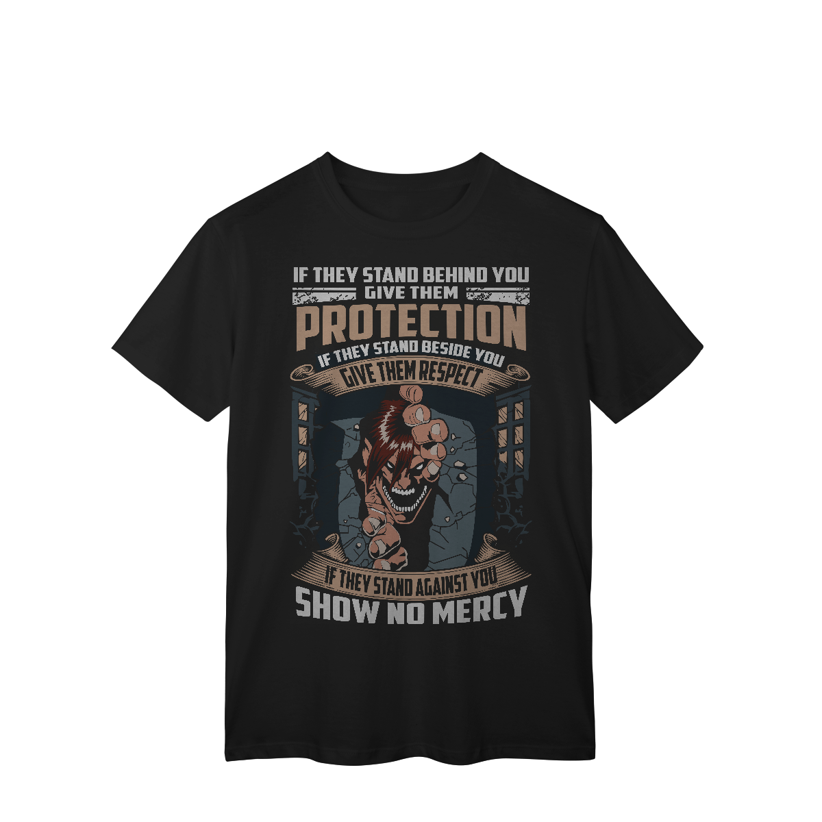 Camisa T-Shirt Classic Titan de Atack VS Muralha