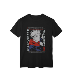 Camisa T-Shirt Classic Yuji Itadori Pronta para Lutar