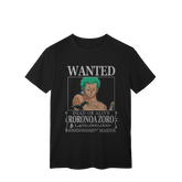 Camisa T-Shirt Classic Wanted Roronoa Zoro