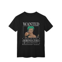 Camisa T-Shirt Classic Wanted Roronoa Zoro