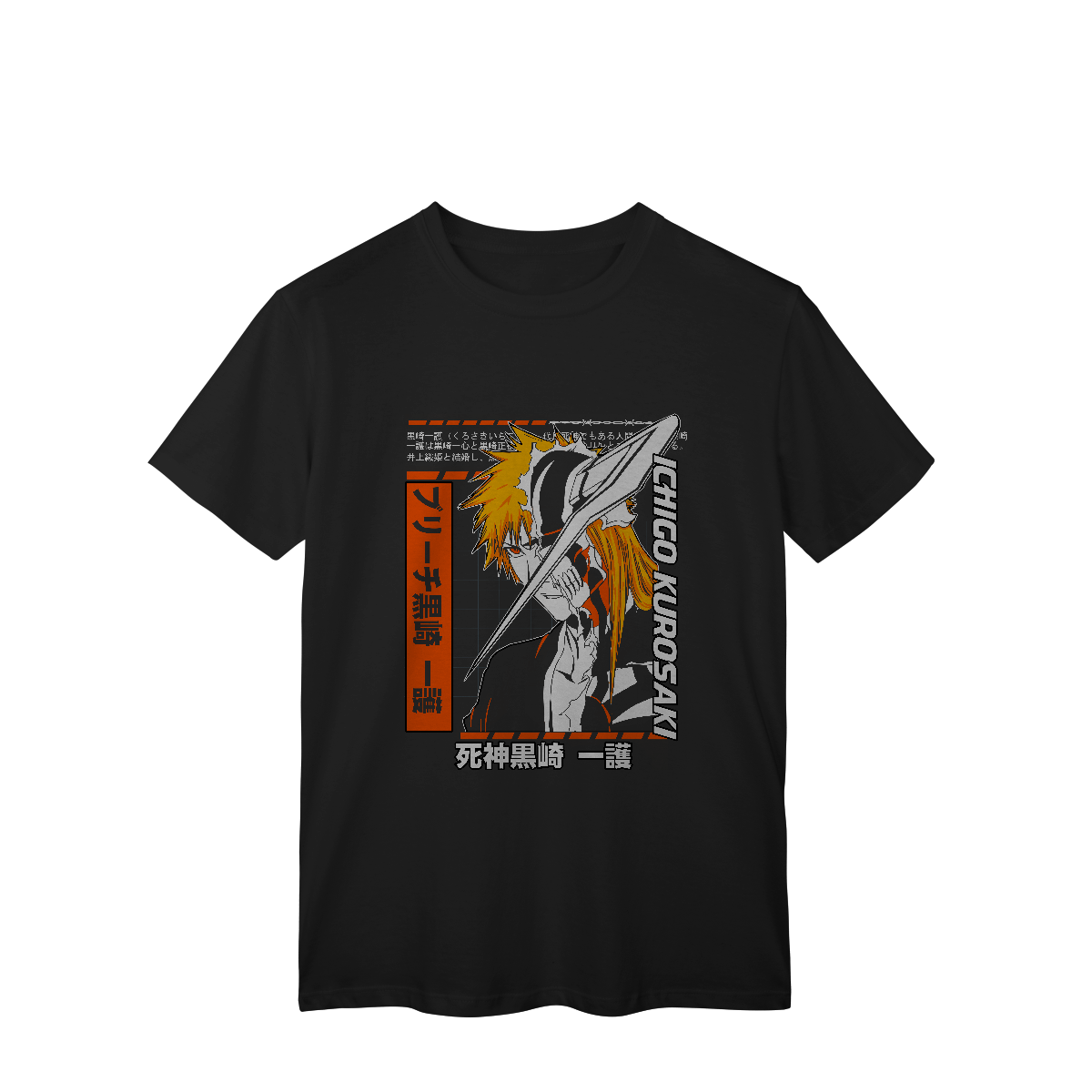 Camisa T-Shirt Classic Ichigo Kurosaki Transformation