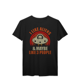 Camiseta T-Shirt Prime I Like Aliens & Maybe Like 3 People