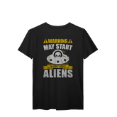 Camisa T-Shirt Prime Warning May Start Talking About Aliens
