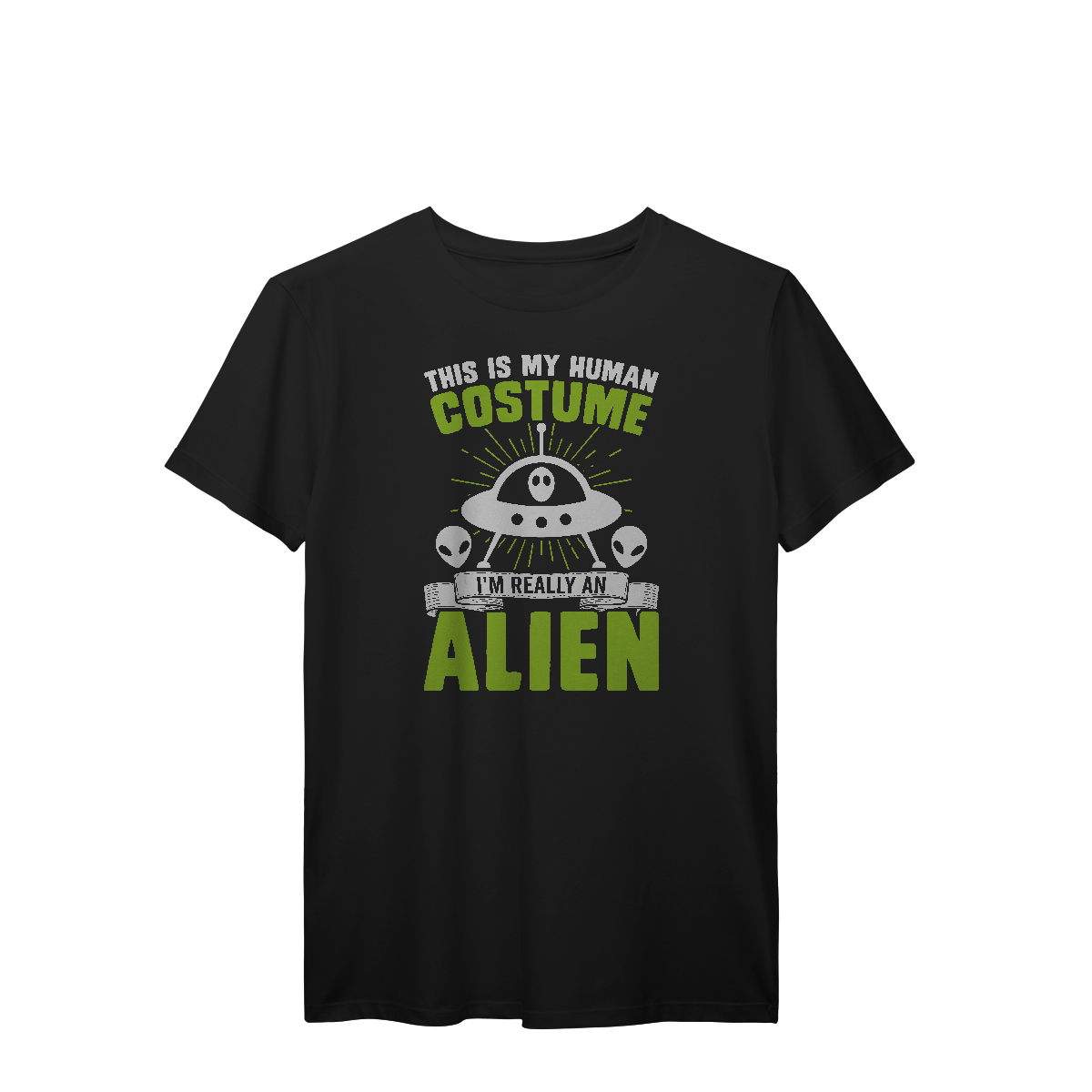 Camiseta T-Shirt Prime This Is My Human Costume Alien