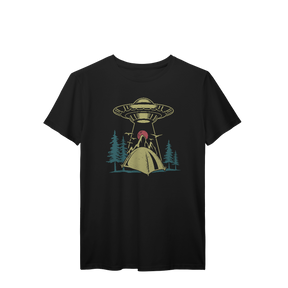 Camiseta T-Shirt Prime Aliens Abduzindo Barraca