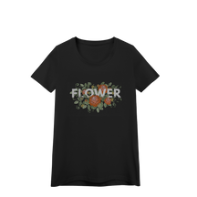 Camisa Baby Look Quality Flower